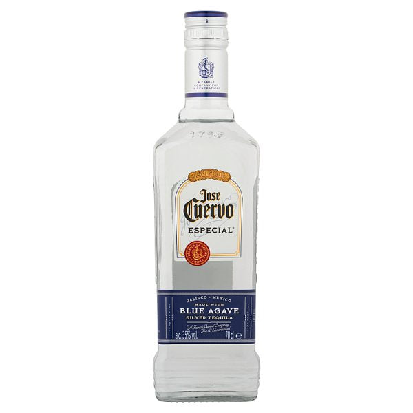Jose Cuervo Especial Silver Tequila - 70cl Bottle
