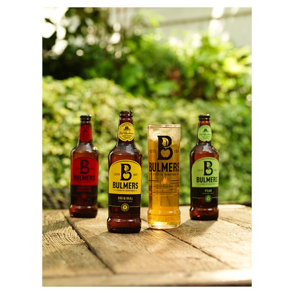 Bulmers Original Premium Apple Cider Bottle 4.5% ABV 12 x 500ml