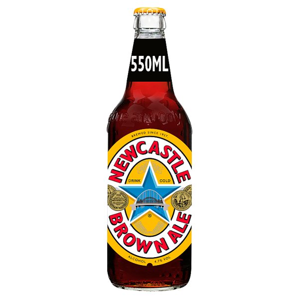 Newcastle Brown Ale Bottle 12 x 550ml 4.7% ABV