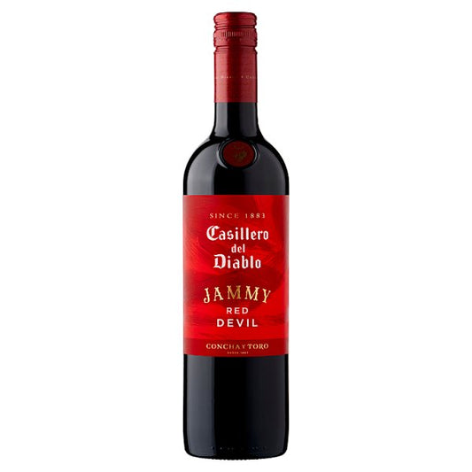 Casillero Del Diablo Jammy Red Devil 6 x 75cl